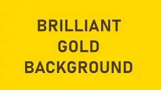 Brilliant Gold Background | Bright and Luxurious Yellow color (#FFD700) | Long lasting 3 hours