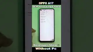 How to Enable Developer Option in Oppo A53  Developer Show 🔥How to Enable USB Debugging Mode in OPPO