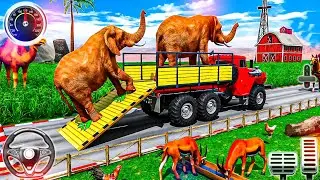 Farm Animal Cargo Truck Transport 3D - Wild Animals Transport Truck - Android GamePlay