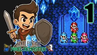 Final Fantasy III Pixel Remaster Walkthrough Strategico Pro ITA EP 1 Quattro Eroi