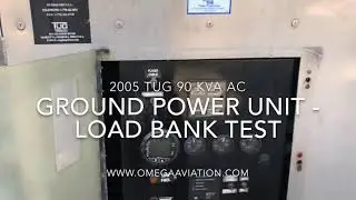 2005 TUG GPU 400 / 100. 90 KVA AC Ground Power Unit - Load Bank Test