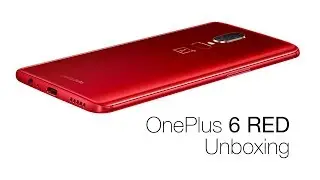 OnePlus 6 Red unboxing