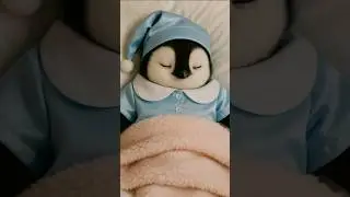Bedtime Snack with Pip the Penguin 🐧💤 #shorts