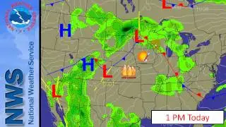 Daily Weather Forecast - September 9, 2013