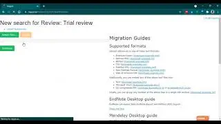 How to add new search results to an ongoing Rayyan review