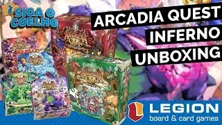 ARCADIA QUEST: INFERNO | UNBOXING