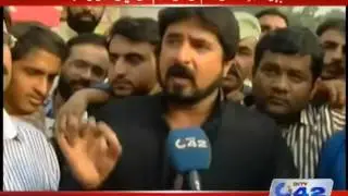 Hall Road traders protest against Indian aggression