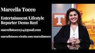 Marcella Tocco Entertainment/Lifestyle Reporter Demo Reel