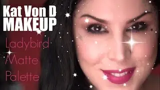 Kat Von D Makeup - Ladybird Matte Eyeshadow Palette How To Use