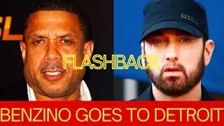 Benzino disrespects Eminem in DETROIT!  Goes to his restaurant! 🤯 (FLASHBACK)