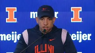 Illinois Football DC Ryan Walters Press Conference 11 21 22