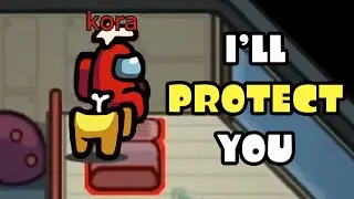 Trolling Among Us lobby with Proximity Chat