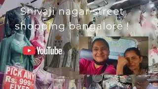 Exploring Shivaji Nagar Market 🛍️ | Best Budget Shopping in Bangalore!
