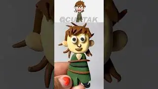 Making Sprunki OC Hiccup Horrendous Haddock III from how to train your dragon #clay @CUKTAK