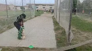 Abdul Hadi 13 year old batting practice | At | jaguars cricket academy & club Sialkot