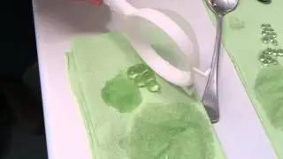 Calcium Alginate bead production using a spoon