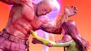 Drax Vs Mantis Crazy Fight Guardians of Galaxy Game - New Marvel Avengers 2021