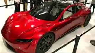 Tesla Roadster interior & exterior review