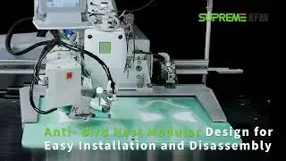 SUPREME SP-4530ES Anti-Bird Nest Pattern Sewing Machine