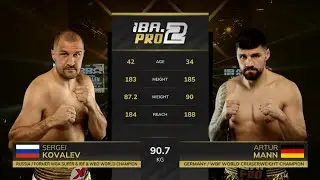 90.7kg Sergei Kovalev (RUS) vs Arthur Mann (GER) | IBA.PRO 2 | April 18, 2025 | Chelyabinsk, Russia