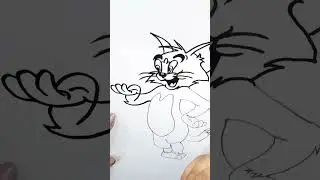 How to draw tom #kidsdrawing #tom #KKArtideas