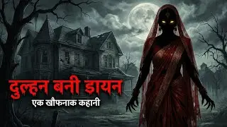 दुल्हन बनी डायन | एक खौफनाक कहानी| Hindi Horror Animation | the crezy gold 