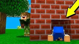 ELE NEM ME VIU!!! (MINECRAFT ESCONDE-ESCONDE)