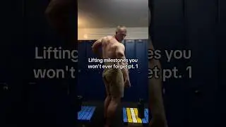 Lifting milestones you won't forget pt.1 #motivation #bodybuilding #powerlifting #strengthtraining