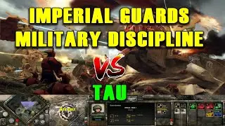 Имперская Гвардия против Тау &ndash; Военная дисциплина побеждает Тау &ndash; 1 на 1 Dawn of War DE