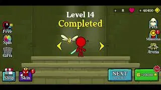Stick Adventure 2021 - Bounce  Heroes - New Skin Heroes - All Bosses (Android, IOS)(1)