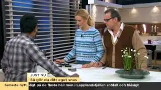 Snuspriset chockhöjs - så gör du ditt eget - Nyhetsmorgon (TV4)