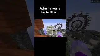 The admins really do be trolling... #shorts #minecraft #minecraftmemes #funny #hypixel