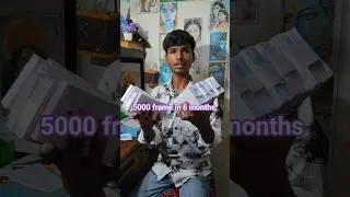 5000  flip book frame in 6 months #shorts #viral #art #art #flipbook