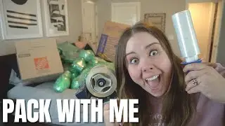 Pack my house with me | Decluttering and organizing | Maile and Eric MAKE THE MOVE #1