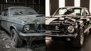 Car Restoration  1967 Shelby GT500 Full Restoration from Abandoned Condition to Iconic Muscle