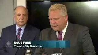 Rob Ford in hospital with abdominal tumour