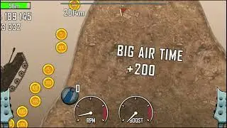 Hill Climb Racing New Level By Tank In Mudpool To Mountain | BeeEss963 | Hill Climb Racing |
