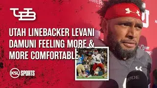 Utah linebacker Levani Damuni went in-depth on his return to action