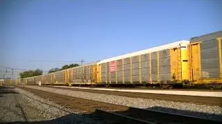CSX 113 Leads CSX Q211-02 w/ Engineer Dale Parsons in Dalton, GA