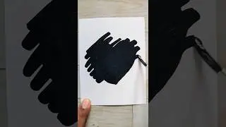 Reverse painting #shorts #satisfying #relaxing
