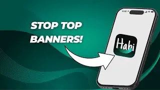 How to Disable Top Banner Notifications on Habi (Stop Pop-Up Alerts)