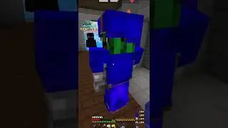 Mi &uacute;nico aporte de la partida: #minecraft #humor #bedwars #update