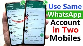 ek whatsapp do mobile me kaise chalaye || ak whatsapp business do mobile me kaise chalaye