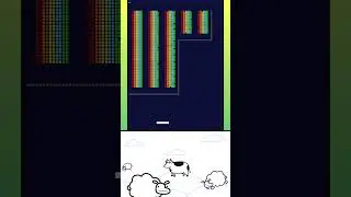 Meow Meow I'm a Cow but it's Many Brick Breaker 🐄🐱💥 #animation #sprunki #sheep #cute #cow #beats