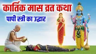 कार्तिक मास के व्रत की महान कथा कलहा राक्षसी के उद्धार की कथा | Padma Puran Kartik Maas