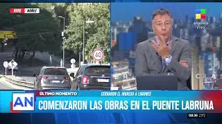 📣 COMENZARON LAS OBRAS EN EL PUENTE LABRUNA FRENTE A RIVER PLATE