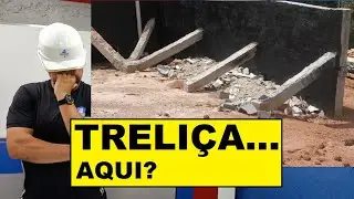USOU TRELIÇA NESTE MURO DE ARRIMO!!! ACREDITA NISSO?