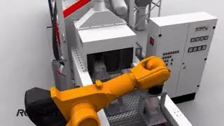 Rosler  RDGE Wire Mesh Belt Blast Machine