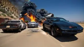 Knight Rider - Best chase scene 146 #knightrider#kitt#retro#nostalgia リョナ&nbsp;#ryona ナイトライダー