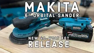 MAKITA 40V XGT 6-inch Random Orbital Sander GOB01CZ